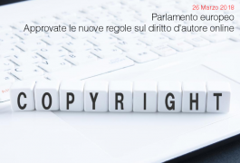 UE: Approvate le nuove regole sul diritto d'autore online UE: Approvate le nuove regole sul diritto d'autore online