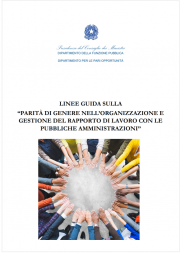 Linee guida sulla parità di genere Pubblica Amministrazione