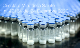 Circolare Ministero della Salute n. 42164 del 24 Dicembre 2020