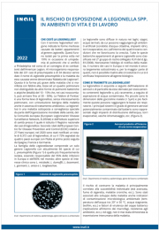 Il rischio di esposizione a legionella spp | INAIL 2022