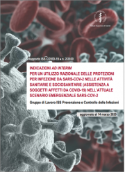 ISS | Indicazioni per protezioni per infezione da SARS-COV-2 ISS | Indicazioni per protezioni per infezione da SARS-COV-2