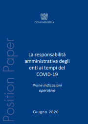 La responsabilità amministrativa degli enti ai tempi del COVID-19 La responsabilità amministrativa degli enti ai tempi del COVID-19