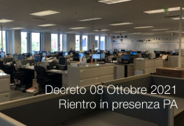 Decreto 08 Ottobre 2021