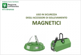 Uso in sicurezza degli accessori di sollevamento magnetici Uso in sicurezza degli accessori di sollevamento magnetici