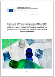 Guida Regolamento sulle materie plastiche - Regolamento UE 10/2011