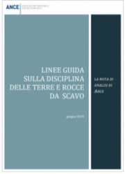 Nota ANCE - Linee guida sulla disciplina delle terre e rocce da scavo