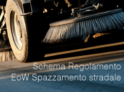 Schema Regolamento EoW Spazzamento stradale