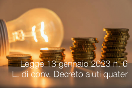 Legge 13 gennaio 2023 n. 6