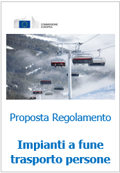 Proposta di Regolamento Impianti a fune trasporto persone - 2014