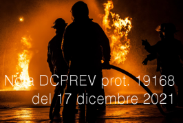 Nota DCPREV prot. 19168 del 17 dicembre 2021