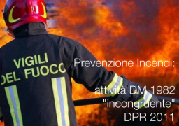 Prevenzione Incendi: attività DM 1982 