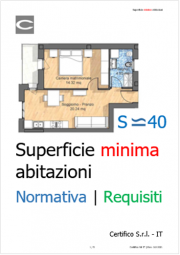 Superficie minima abitazioni | Normativa e requisiti Superficie minima abitazioni | Normativa e requisiti