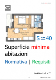 Superficie minima abitazioni | Normativa e requisiti