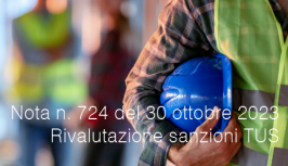 Nota INL prot. n. 724 del 30 ottobre 2023 Nota INL prot. n. 724 del 30 ottobre 2023