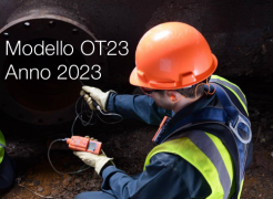 Modello Riduzione tasso medio prevenzione INAIL anno 2023 | OT23 