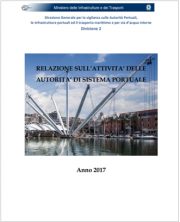 Relazione sull'attività delle Autorità di Sistema Portuale 2017