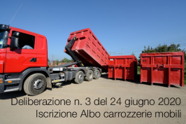 Deliberazione n. 3 del 24 giugno 2020