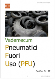 Vademecum Pneumatici fuori uso (PFU)