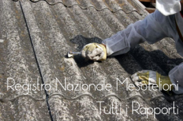 Il ReNaM - Registro nazionale dei mesoteliomi: Tutti i Rapporti Il ReNaM - Registro nazionale dei mesoteliomi: Tutti i Rapporti