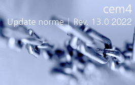 CEM4: Update norme 13.0 Gennaio 2022 CEM4: Update norme 13.0 Gennaio 2022