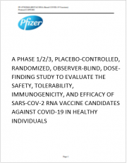 Pzifer: A Phase 1/2/3 Study to Evaluate Vaccine COVID-19