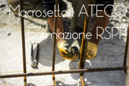 Macrosettori ATECO e moduli di formazione RSPP