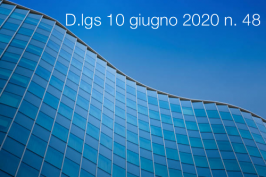 Decreto Legislativo 10 giugno 2020 n. 48 Decreto Legislativo 10 giugno 2020 n. 48