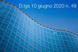 Decreto Legislativo 10 giugno 2020 n. 48 