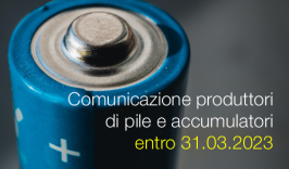 Comunicazione 2023 produttori di pile e accumulatori entro 31.03.2023