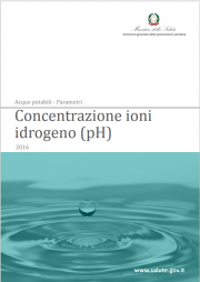 Parametri indicatori qualità nelle acque - Concentrazione ioni idrogeno Ph Parametri indicatori qualità nelle acque - Concentrazione ioni idrogeno Ph