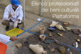 Elenco professionisti dei beni culturali | Piattaforma