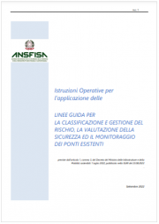 Linee guida per sicurezza dei ponti esistenti - Istruzioni operative ANSFISA