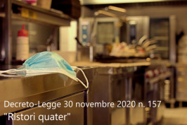 Decreto-Legge 30 novembre 2020 n. 157