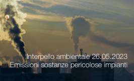 Interpello ambientale 26.05.2023 - Emissioni sostanze pericolose impianti Interpello ambientale 26.05.2023 - Emissioni sostanze pericolose impianti