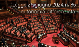 Legge 26 giugno 2024 n. 86 Legge 26 giugno 2024 n. 86