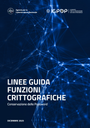 Linee Guida per la conservazione delle password Linee Guida per la conservazione delle password