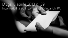 Decreto Legislativo 8 aprile 2013 n. 39 Decreto Legislativo 8 aprile 2013 n. 39
