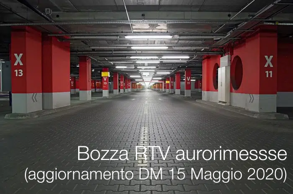 Bozza RTV aurorimessse (aggiornamento DM 15 Maggio 2020)