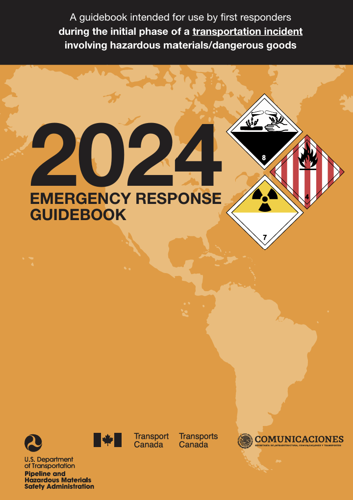 Emergency Response Guidebook - ERG 2024