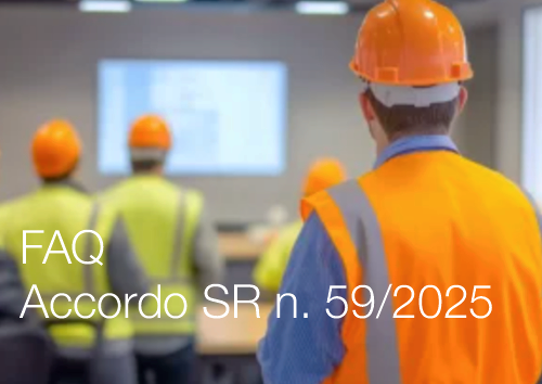 FAQ - Accordo SR n. 59 del 17 aprile 2025 