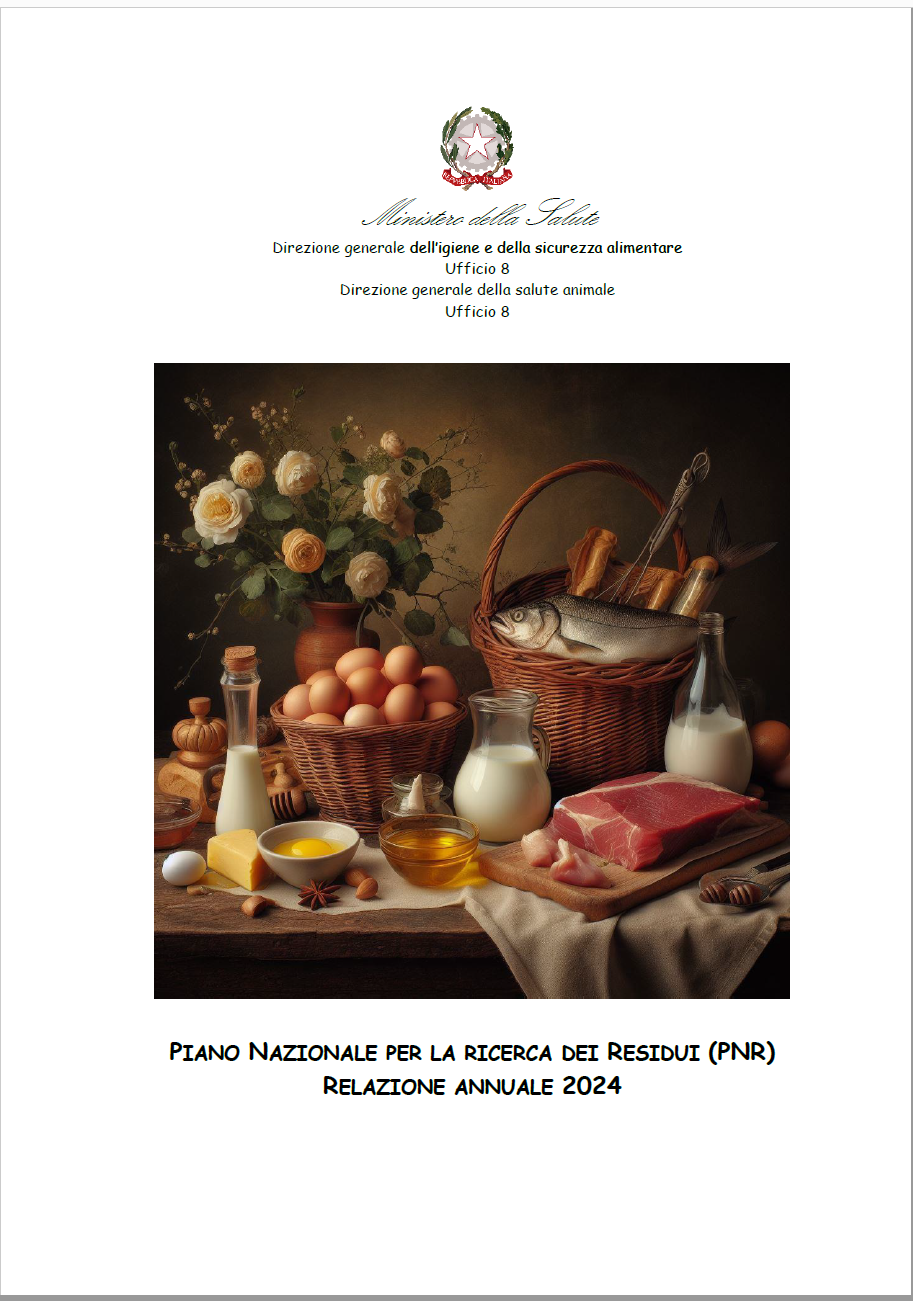 Piano nazionale per la ricerca dei residui (PNR) - Risultati anno 2024
