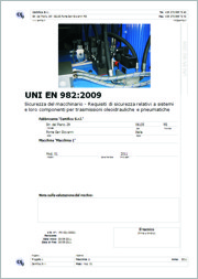 UNI EN 982 - Valutazione dei Rischi di una norma di tipo B