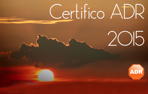 Certifico ADR 2015.2 - Aggiornamento ADR 2015