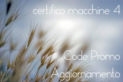 Certifico Macchine 4 Licenze aggiornamento - Promo 19/20/21 Giugno