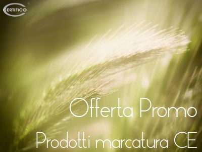 Offerta PROMO Luglio 2015 Prodotti Tecnici Marcatura CE