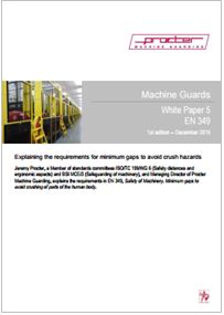EN 349 White Paper Machine Guards  