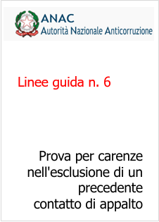 Linee guida n. 6 ANAC