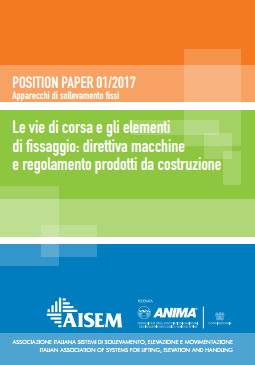 Vie di corsa ed elementi di fissaggio: DM e CPR