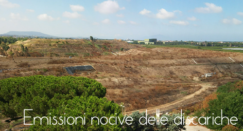 Emissioni nocive delle discariche Giugliano