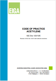 Code of Practice Acetylene Code of Practice Acetylene